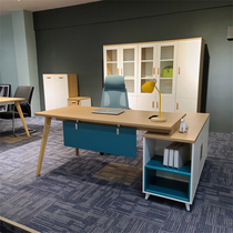 Desk boss desk boss desk simple modern large class desk manager office table and chair combination office furniture