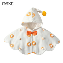 British NEXT baby windproof cloak Autumn Winter men and women baby cloak out cute hooded coat small shawl