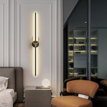 Modern simple bedroom Antler bedside lamp Nordic minimalist light luxury living room Hotel creative aisle Corridor wall lamp