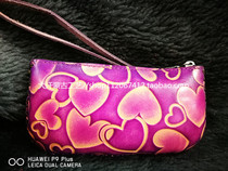Wallet coin wallet handmade leather wallet clutch bag key bag Inner Mongolia leather printing color wallet variety