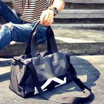 Sports Fitness Training Bag Travel Bag Men Light Hand Short Walk Short Luggage Bag Tide Travel Bag Check-in Bags Net Red