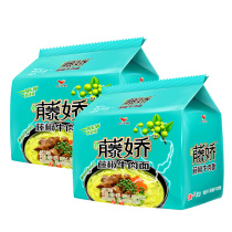 Unification 100 Jiao Jiao Jiao Beef Flavor Instant Noodles Bag Whole Box of Ramen Instant Noodles Instant Soup