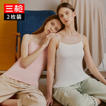 2 pieces of clothing] Three-gun pendant with sweatshirt female-style pure cotton summer sultry cotton roe tattoo elastic breathable full cotton sleeveless vest