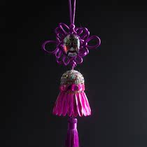 Peking opera face mask material bag DIY handmade badminton racket jewelry material bag Pendant keychain gift