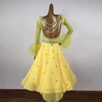 National standard dance competition dress waltz performance modern dance performance suit ballroom dance dance big swing plus drill dress square dance dress