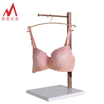 Underwear shop shelves nei ku jia bra brushed steel champagne gold rose gold liu shui tai gao di zhuo show small
