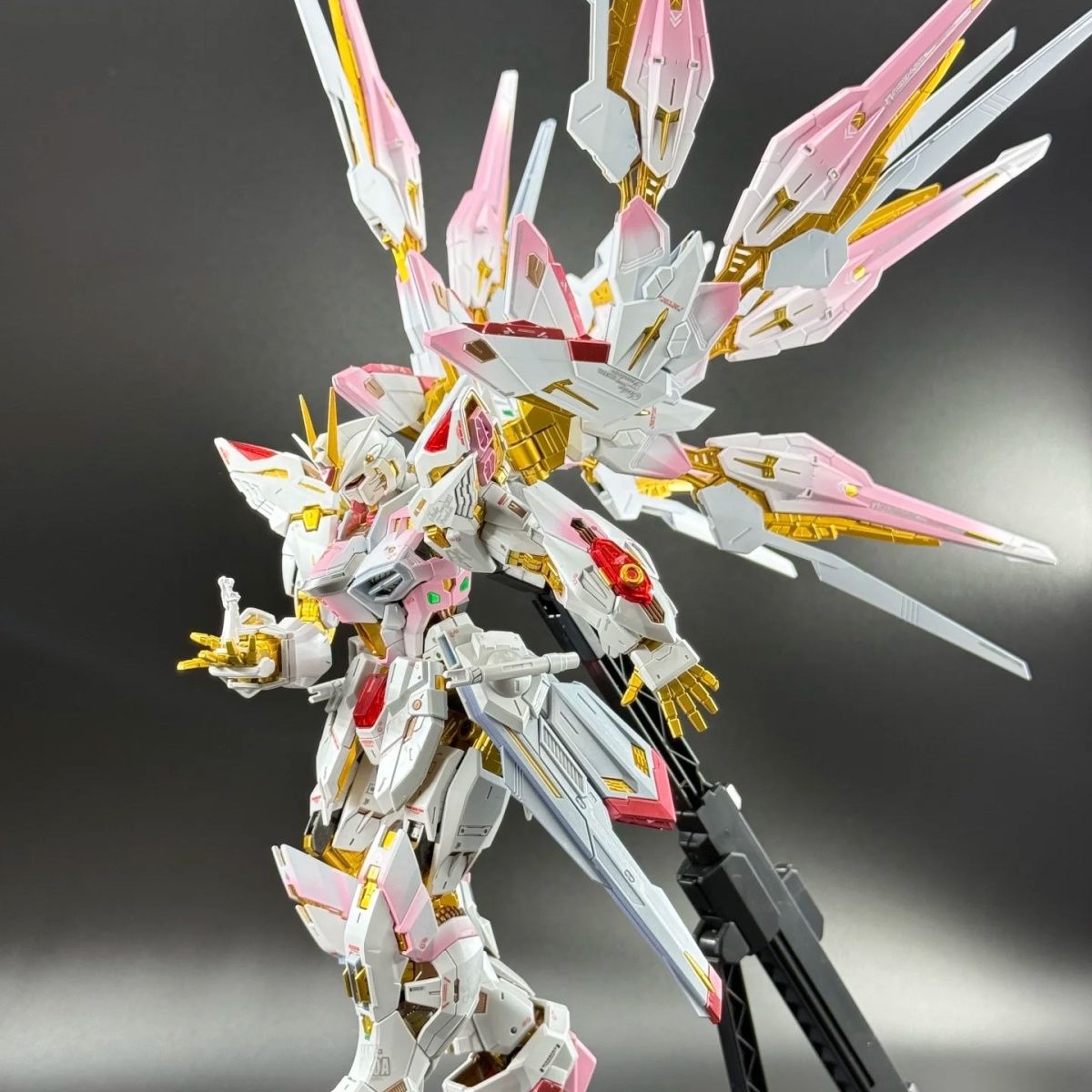 長龍 1/100 MGEX 暮光ホワイト 光翼付き プラモデル 长龙MGEX暮光白高达-长龙MGEX暮光白高达促销价格、长龙MGEX暮光白高达