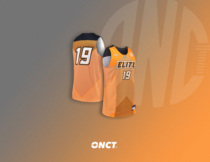 ONCT brand American high-end team custom basketball suit set logo printing breathable split version Jersey