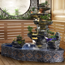 Large rockery flowing water fountain ornaments garden courtyard villa hotel balcony outdoor landscape fish pond landscape landscape