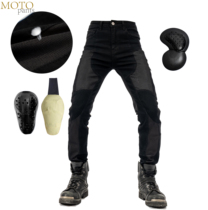 Slim-fit Kevlar motorcycle riding jeans breathable motorcycle racing casual pants summer motorcycle pants