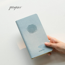Jin one hand book travel checkbook simple grid notepad cute student diary stationery Japanese mini hipster mini notebook portable small book