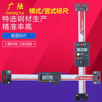 Guanglu digital display horizontal vertical scale displacement sensor machine tool grating ruler positioning electronic ruler 0-1000mm