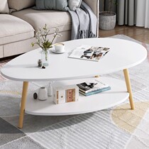 Coffee table simple modern living room household table small apartment side few Nordic Net red creative economy small coffee table