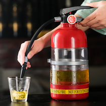 Fire extinguisher beer machine wine Cannon drinking barrel anti-fall KTV nightclub bar special supplies