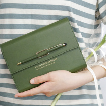Simple ins wind loose-leaf notebook notebook hand book female diary portable portable portable small notebook customization