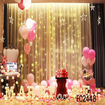 Live background cloth anchor simple background wall Net Red video shooting background cloth fast hand 3D stereo atmospheric wallpaper