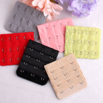 Four-row three-buckle bra lengthening buckle extended buckle back button underwear adjustment 4-row 3-buckle large three-row buckle growth with buckle