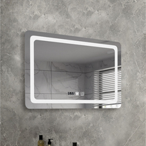  Smart bathroom mirror cabinet Wall-mounted bathroom mirror cabinet with LED light Custom dressing storage storage mirror cabinet anti-fog