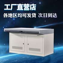 Monitoring single and double triple platform Monitoring cabinet Network cabinet Monitoring console TV wall monitoring Xinhao cabinet