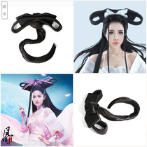 Ancient costume wig bun female ghost ghost Nie Xiaoqian same wig ancient style animation cos shape flag head fairy hair bun