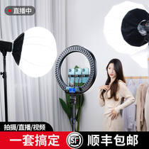(Weiya live broadcast-brand direct marketing) 200W Taobao anchor special professional fill light photography studio LED photo studio lighting room light indoor light soft light box artifact layout