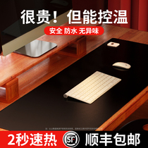 (Intelligent temperature control) heating mouse pad super large electric heating table pad computer Girl office winter writing