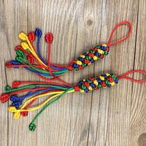 Tibetan characteristic handmade Tibetan colorful hanging jewelry diamond knot