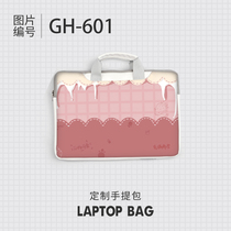 Laptop laptop bag female 15 6 for Huawei 13 glory Lenovo small new air14 Apple millet pro13 3 cute Asus Dell HP crossbody shoulder protective cover 12 inch shell