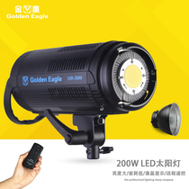 Golden Eagle LED200W Photography Light Live Room Anchor Supplementing Light Film and Television Light Live Light Sun Light