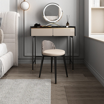 Modern light luxury dressing table bedroom Net red ins Wind makeup table very simple small apartment rock board storage dressing table