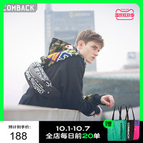 COMBACK original sports new graffiti running bag casual men riding chest bag couple fashion backpack