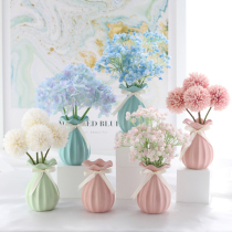 Fake Flowers Emulation Flowers Full of Star Desktop Furnishing Bouquet Home Living Room Dining Room Table Decoration Floral Swing Piece Small Embroidered Ball