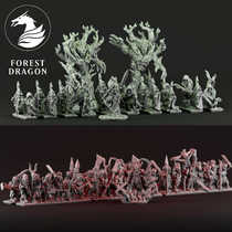 Forest Dragon Studio September 2020 table game chess 3D printing model data stl hand-held high-precision files