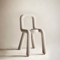 Nordic Ins Nets Red Photo Bend Chair Designer Profiled Single Chair Home Software Dining Chair Dresser Chair