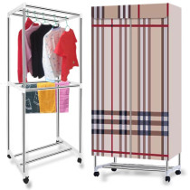 Universal clothes dryer stainless steel bracket dryer Oxford cloth cover cloth cover jacket shelf accessories square type