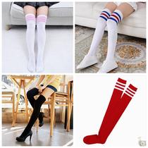 Adult children football socks mian zhi autumn and winter men and women sports socks cheerleading long over-the-knee dance socks high socks