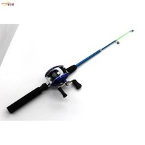 Ultra-short portable small sea pole set 1 1 2 1 5 m mini fishing rod throwing Rod long-distance ice fishing