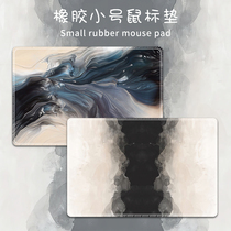 Small Number of Mouse Mouse Mouse Cool Wind Notebook Pads Creativity Customizable Thickening of Enlarged Students Gaming Electric Race Anti-Slip Keyboard Mat European and American Brief Home Office computer desk surface mat abrasion resistant