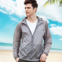 TECTOP Tantan Protective Clothing Mens Size Ultra Thin Breathable Outdoor Sports Skin Trench coat Womens Summer Jacket Dress