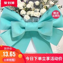 ins big bow material package sponge paper mesh red super large decorative eva foam material diy foam Christmas