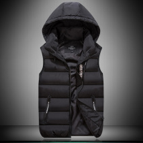 Couple cotton waistcoat mens autumn and winter Korean fashion leisure youth waistcoat men and women thick short vest