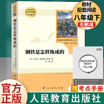 How steel is an alchemy Peoples Education Press Junior high school The original copy of the full version No cut 8th grade Book must read middle school Chinese language texts Foreign books Read more Literature bibliographic Peoples books How to book with Fu Leis Book of Books