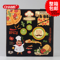 Disposable pizza packing box 6 7 8 9 10 12 inch pizza box takeaway pizza pizza packaging box customization