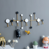 Decoration Hook Golden Nordic Doorway Doorway Key Hook Wall-mounted wall-mounted Entrance Holder Free to try dressing room cloakroom