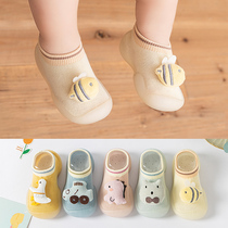Baby toddler shoes summer soft bottom non-slip male baby shoes Children Spring and Autumn floor socks shoes children sandals girls