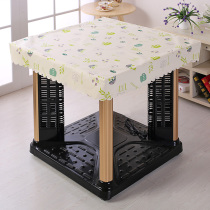 Puleather table set baking fire rack leather cover electric heating stove baking electric stove skin table mahjong table mahjong table leather case waterproof tablecloth table cover
