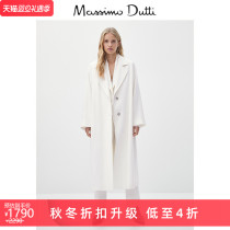 Autumn Winter discount Massimo Dutti Womens Wool Long Edition Coat Womens Coat 06453643250