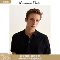 New Special Massimo Dutti Mens POLO Shirt Short Sleeve Cotton Mens Blouse Knitwear 00909420401