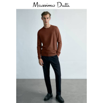 Massimo Dutti mens mall with Merino Merino Merino wool men casual sweater 00945430670