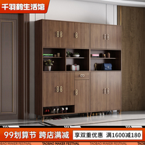 Shoe cabinet home door large capacity customization modern simple new Chinese entrance hall storage hall cabinet storage